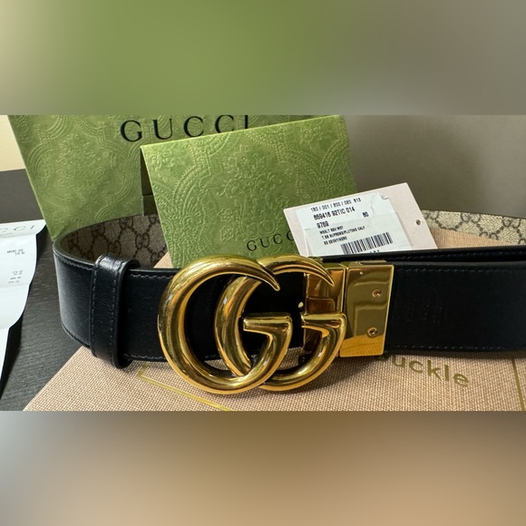 Reversible Gucci Belt: - Picture 7 of 7